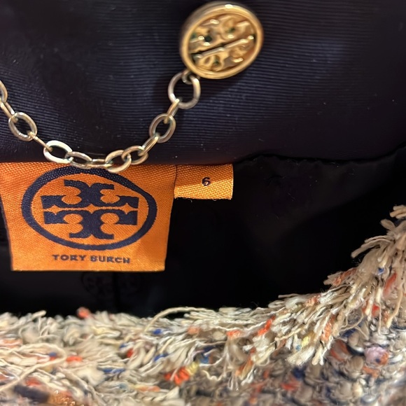 Tory Burch Multicolor Tweed Blazer - Picture 3 of 4